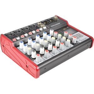 Citronic CSM-6 mixer met USB/Bluetooth en Delay effect