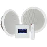 Adastra WA-215-SET - Bluetooth Inbouwversterker en Plafondluidsprekers