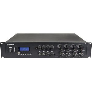 Adastra - A8 - Multi-Zone Stereo PA Versterker - 8x 200W - Zwart