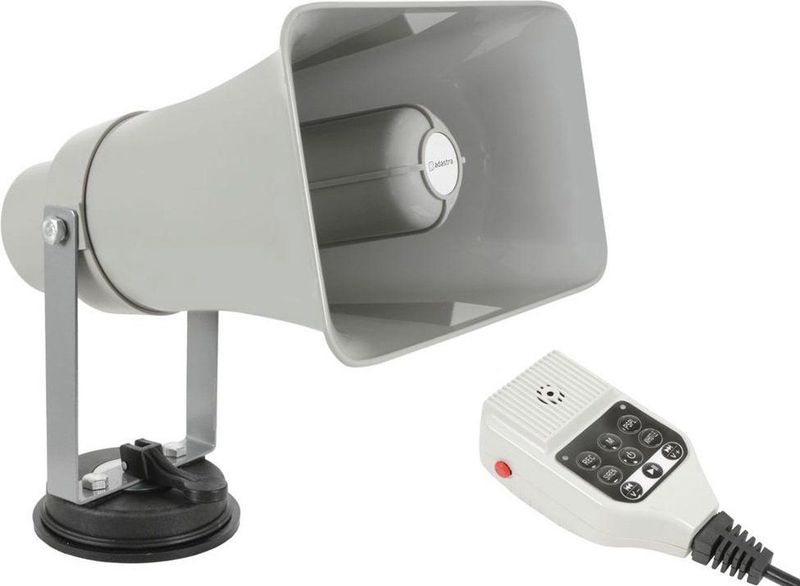 Adastra VM25BT Megafoon - 25W - Bluetooth - Inclusief Handset