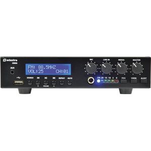 Adastra - UM90 - Versterker - Zwart - 100V - Bluetooth - USB/SD/FM