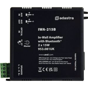 Adastra - IWA215B - Bluetooth 5.0 Versterker - 2x 15W - Compact