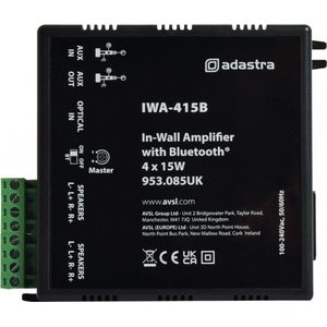 Adastra IWA415B bluetooth 5.0 stereo versterker module 4x 15W