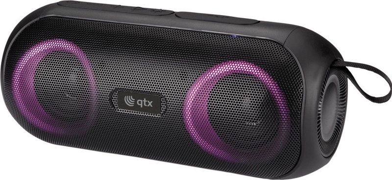 QTX - PartyPod - Bluetooth Speaker - Spatwaterdicht - LED Lichtshow