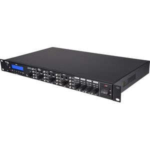 Adastra RM4460 - 100V 4 Zone Versterker - 4x 60W - Met Bluetooth en USB/FM Radio