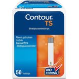 Ascensia - Contour TS - Teststrips - 50 Stuks - Zelfcoderend