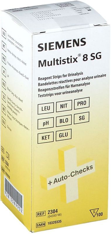 Multistix 8 SG urine teststrips 100 stuks