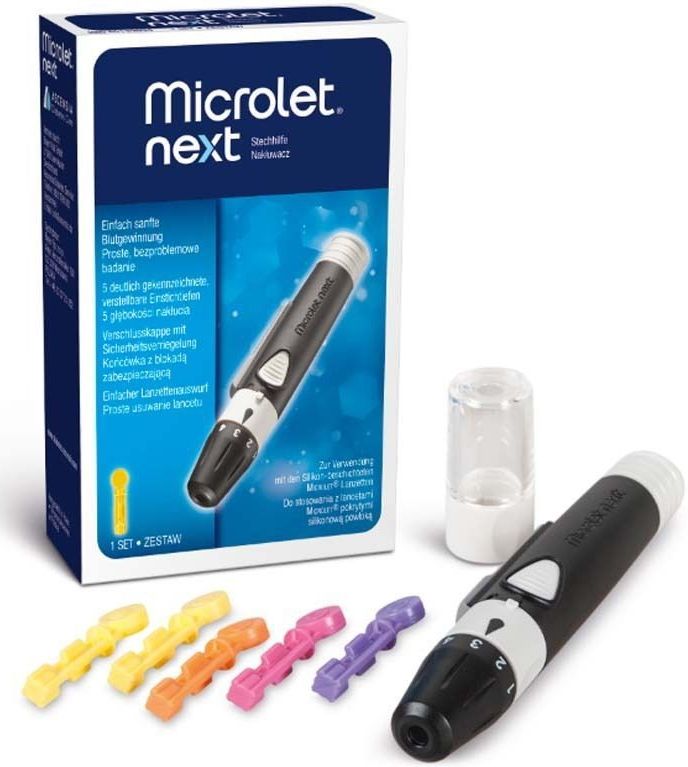 Ascensia - Microlet Next - Prikker - Inclusief 10 Naalden