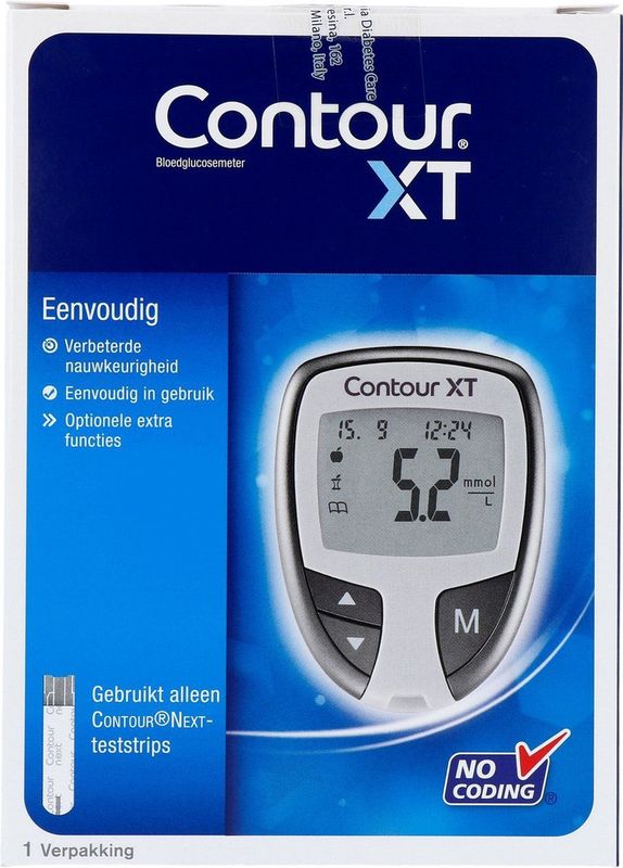 Acensia Contour XT startpakket - Bloedsuikermeter