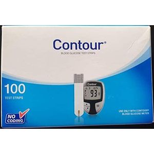 Ascencia Contour Diabetische Bloedglucose 100 Teststrips