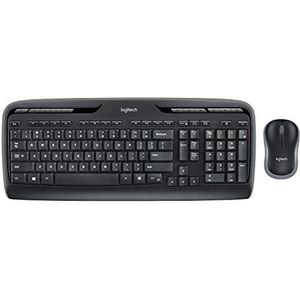 Logitech MK330 draadloos toetsenbord en muis combo, QWERTY Spaanse lay-out - zwart
