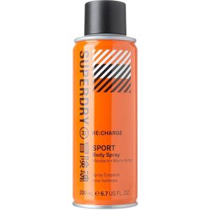 Superdry - RE:charge - Lichaamsspray - Mandarijn - Amber