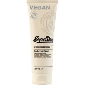 Superdry Vetiver. Bergamot. Woods. Douchegel en Shampoo 2in1 Vetiver. Bergamot. Woods. 250 ml