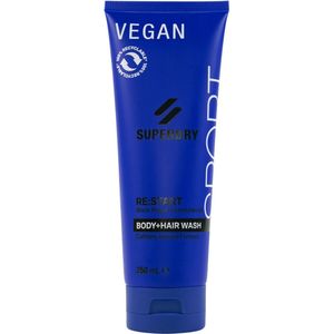 Superdry - Douchegel RE:start - Zwart - Kunststof - 250 ml