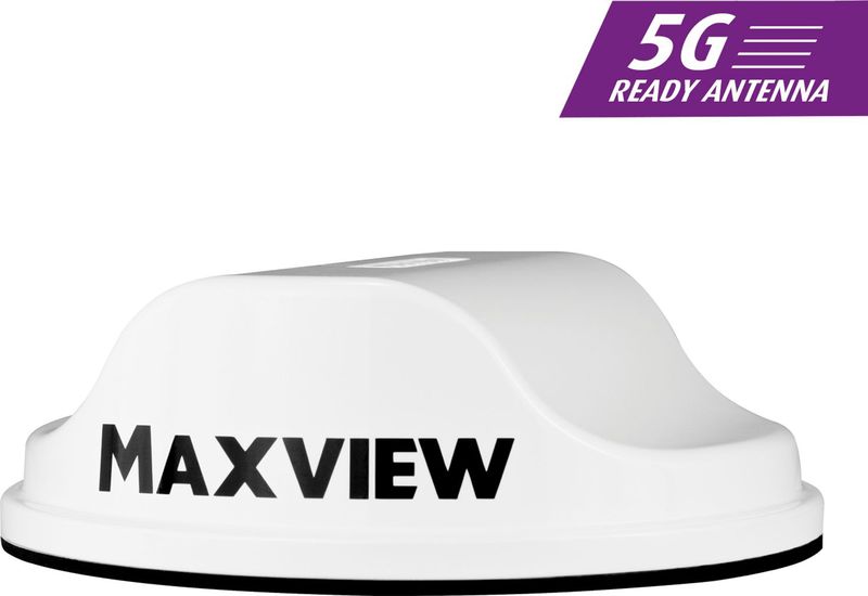 ANT4 MAXVIEW 4X4 MIMO WiFi Antenne - Wit - 5G/4G Frequenties - Inclusief Bevestigingen