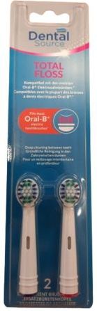 Dental Source TotaL Floss Opzetborstels 2 Stuks
