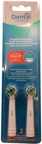 Dental Source - Perfect Angle Opzetborstels - 2 Stuks - Compatibel met Oral-B