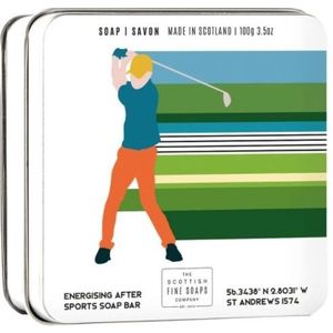 Scottish Fine Soaps Zeep Soap in a Tin Sports Golf 100gr