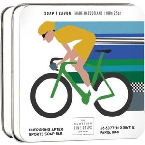 Scottish Fine Soaps Zeep Soap in a Tin Sports Cycling