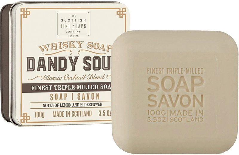 Scottish Fine Soaps - Soap In A Tin Whisky Soap Dandy Sour Zeep 100 g