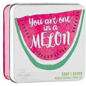 Scottish Fine Soaps Zeep Soap in a Tin Fruits Melon Soap