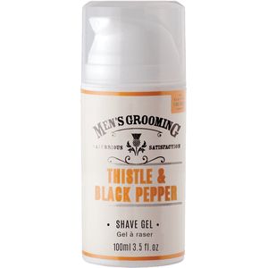 Thistle & Black Pepper Shave Gel 100ml Pump