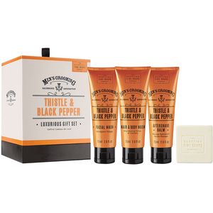 The Scottish Fine Soaps Company Cadeauset Oranje Heren 4-delig