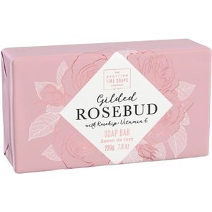 Scottish Fine Soaps Zeep Luxury Soap Bars Gilded Rosebud Luxury Soap 220gr