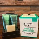Scottish Fine Soaps Cadeauset Vetiver - 4-delig - Geproduceerd in Schotland