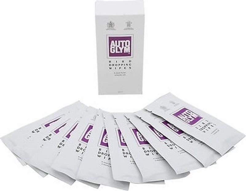 Autoglym - Bird Dropping Wipes - Reinigingsdoekjes - 10 Stuks