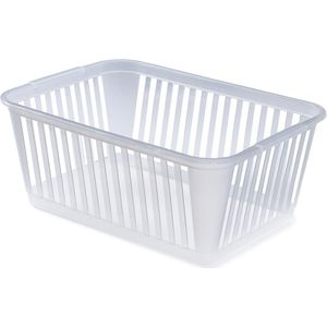Whitefurze Medium opbergmand 37 cm, transparant