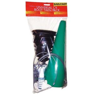 BOOTGUN Starterset met 2 Universele & Flexibele Ashoezen, 4 nylon koorden, montagekegel en smeermiddel