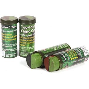 BCB camo - stick 2 kleuren 30 gr. Bruin/Groen