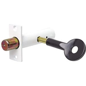 Sterling SBW260 2 x wit vergulde veiligheidsdeurbouten & 1 x sleutel, set van 2 stuks