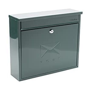 G2 Elegance wandbrievenbus staal - groen