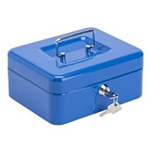 Burg Wachter Geld 5020 8 Inch Cash Box - Blauw