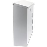 G2 - Aire - Wandbrievenbus - Zilvergrijs - Metaal, Ruime Capaciteit, Cilinderslot