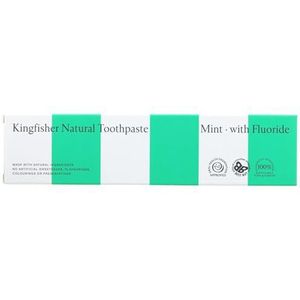 Kingfisher Natural Monnaie Tandpasta, 100 ml, Fluored