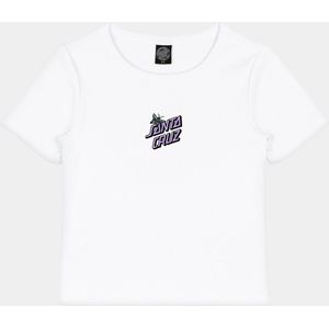Santa Cruz - Flutter Flash - TShirt - Wit - 70% Katoen, 30% Polyester