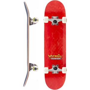 Voltage Graffiti Logo Red Skateboard