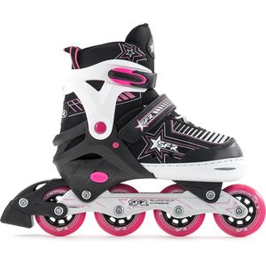 SFR Unisex kinderen RS480, verstelbare inline skates schaatsen, roze (roze), 30,5-34 EU