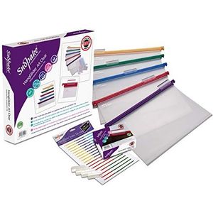 Snopake HangGlider 15857 hangmap, A4, polypropyleen, met tabbladen, transparant, 25 stuks