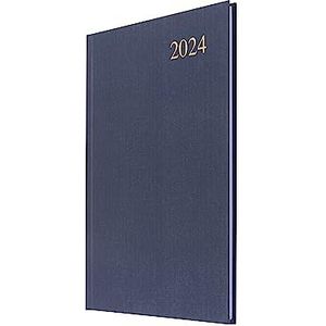 Collins Debden Collins Essential, weekkalender 2024, week- en maandoverzicht, A5, grijs