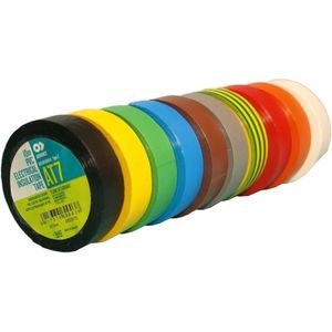 Debflex 801120 Elektrische band, isolatietape, duurzaam plakband, isolatietape, waterdicht