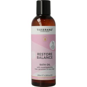 Tisserand Aromatherapy Bath oil restore balance 200 ml