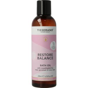 Tisserand Bath oil restore balance 200ml