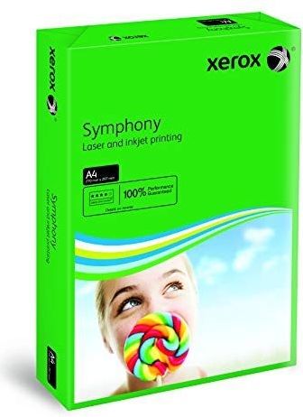 Xerox 003R93951 gekleurd printpapier kopieerpapier Symphony intensief DIN A4, 80 g/m2, 500 vellen per pak, donkergroen