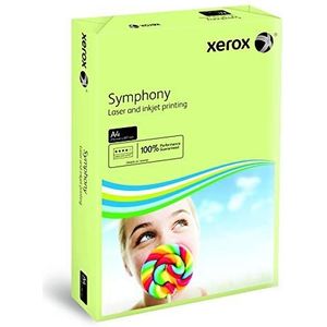 Xerox Symphony Gekleurd Papier Multifunctionele Ream-Wrapped 80gsm A4 Groen Ref 003R93965 [500 Vellen]