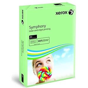 Xerox 003R93966 gekleurd printpapier kopieerpapier Symphony trend DIN A4, 80 g/m2, 500 vellen per pak, middengroen