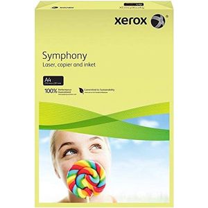 Xerox Symphony printerpapier, A4, 80 g/m², buttercup-p 1, pastelgeel
